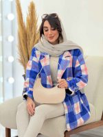 پالتو چهارخونه فرشته کد 5756 - تصویر 27