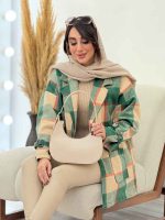 پالتو چهارخونه فرشته کد 5756 - تصویر 29