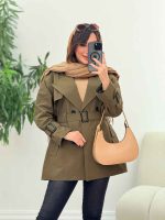 بارانی ژیله پاگن مرسده کد 5849 - تصویر 12