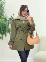بارانی ژیله پاگن مرسده کد 5849 - تصویر 20