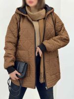 کاپشن لوزی دوزی دو جیب کد 5791 - تصویر 15