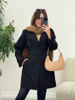بارانی ژیله پرچ دار کد 5675 - تصویر 10