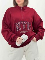 دورس یقه زیپ NYC کد 5866 - تصویر 4