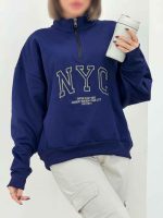 دورس یقه زیپ NYC کد 5866 - تصویر 10