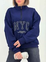 دورس یقه زیپ NYC کد 5866 - تصویر 21