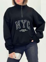 دورس یقه زیپ NYC کد 5866 - تصویر 20