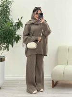 ست بافت و شلوار فرناز کد 5861 - تصویر 18