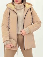 کاپشن کلاهدار کژال کد 5867 - تصویر 14