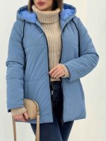 کاپشن کلاهدار کژال کد 5867 - تصویر 8