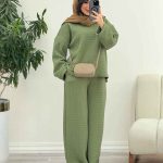 ست طرح لوزی یقه ایستاده کد 5815
