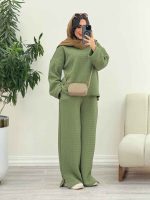 ست طرح لوزی یقه ایستاده کد 5815