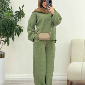 ست طرح لوزی یقه ایستاده کد 5815