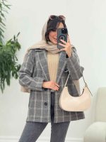 پالتو چهاردکمه یسنا کد 5841 - تصویر 3
