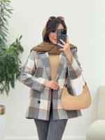 پالتو چهاردکمه یسنا کد 5841 - تصویر 2