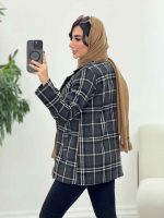 پالتو چهاردکمه یسنا کد 5841 - تصویر 13