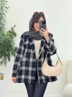 پالتو چهاردکمه یسنا کد 5841 - تصویر 25