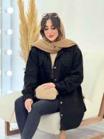 مانتو جین جیب پیله برش دار کد 5837 - تصویر 16