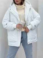 کاپشن کلاهدار دو جیب کارولینا کد 5844 - تصویر 11