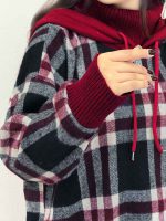 هودی چهارخونه پایین گت مانا کد 5853 - تصویر 13