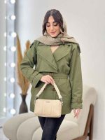 بارانی ژیله دار ربکا کد 5720 - تصویر 21