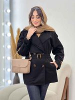 بارانی ژیله دار ربکا کد 5720 - تصویر 8