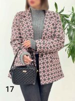 کت طرح دار تک دکمه آرشیدا کد 5899 - تصویر 21