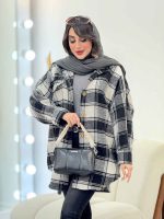پالتو چهارخونه تک جیب تیبا کد 5946 - تصویر 20