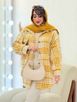پالتو چهارخونه تک جیب تیبا کد 5946 - تصویر 22