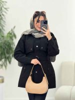 بارانی ژیله دار سپیدار کد 5964 - تصویر 14