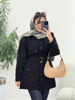 بارانی ژیله دار سپیدار کد 5964 - تصویر 18