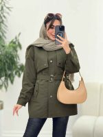 بارانی ژیله دار سپیدار کد 5964 - تصویر 7