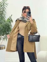 بارانی ژیله دار سپیدار کد 5964 - تصویر 8