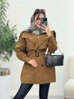بارانی دو تکه جیب پیله کد 5917 - تصویر 5