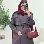 بارانی دو تکه جیب پیله کد 5917