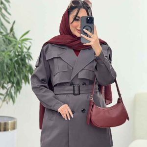 بارانی دو تکه جیب پیله کد 5917