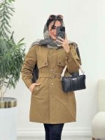 بارانی ژیله دار سپیدار کد 5964 - تصویر 23