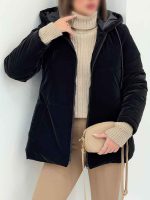 کاپشن کلاهدار کژال کد 5989 - تصویر 10