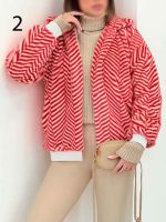 کت طرح دار تدی ساناز کد 5962 - تصویر 16