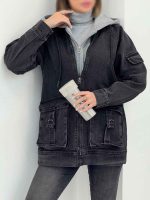 جین ترکیبی جیب پاگن کد 5992 - تصویر 8