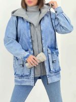 جین ترکیبی جیب پاگن کد 5992