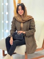 مانتو پائیزه پیچازی دو جیب کد 5743 - تصویر 11