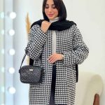 مانتو پائیزه پیچازی دو جیب کد 5743