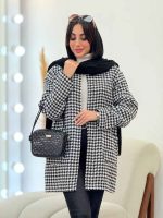 مانتو پائیزه پیچازی دو جیب کد 5743