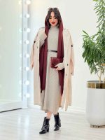 پیراهن بافت بلند کد 5555 - تصویر 8