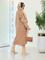پیراهن بافت بلند کد 5555 - تصویر 12