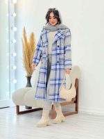 پالتو بلند آستین سه دکمه دو جیب کد 5994 - تصویر 4
