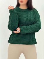 بافت یقه گرد هانی کد 5785 - تصویر 2