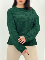 بافت یقه گرد هانی کد 5785 - تصویر 17