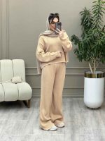 ست بافت و شلوار پونه کد 5911 - تصویر 4