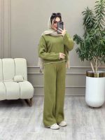ست بافت و شلوار پونه کد 5911 - تصویر 5